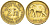 Бельгийское Конго 2 франка 1947 слон KM 28 латунь 4541-1032