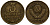 СССР 3 копейки 1980 Федорин 183, KM 127a латунь 4167-1121