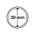 Капсулы круглые – 30 мм, упаковка 10 шт. Leuchtturm. 330370
