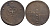 Россия 5 копеек 1727 Екатерина I (1725-1727), НД, Набережный монетный двор, хвост орла широкий, вес 16,65 гр. Биткин нет к 273 медь 00-816-10
