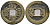 КИТАЙ 1 КЭШ 1796-1802 ИМПЕРАТОР CH'IEN-LUNG, KAO TSUNG (1736-1795), ТИП А2, SHAN-LUNG COMMEMORATIVE KM 389, SCH#1463 латунь 24-1152