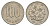 Япония 100 йен 1968 Yr. 43 Y 82 медно-никель 4638-1221