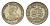 Цейлон 25 центов 1920 Георг V (1910-1936) KM 105a серебро 1531-742