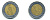 Мексика 1 песо 1998 KM 603 биметалл 176-1237