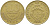 Коста-Рика 100 колон 1998 B.C.C.R. KM 230а латунь 71-1122