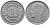 Франция 1 франк 1959 ТИП MORLON, LEGERE KM 885a.1, Le Franc 221.23 алюминий 259-1235