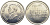 Иордания 2 1/2 пиастра 1996 KM 53 никелированная сталь aUNC 1526-421