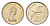 Фолклендские острова (Фолкленды) 5 пенсов 1998 Елизавета II (1952-2022), чернобровый альбатрос KM 4.2 медно-никель  UNC  3458-1212