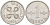 Финляндия 1 марка 1955 KM 36а железо плакированное никелем 4588-743