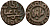 Индия, Делийский султанат 2 гани 1266-1287 AD Ghiyath al-Din Balban (1266-1287) биллон 4189-316