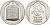 Израиль 10 лир 1974 праздник Ханука, дамасская лампа KM 78.2 серебро PROOF 1521-635