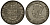 Новая Зеландия 1/2 кроны 1933 Георг V (1910-1936) KM 5 серебро 272-711