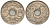Франция 5 сантимов 1935 KM 875 медно-никель 4596-635
