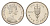 Гибралтар 5 пенсов 2006 300 лет захвату Гибралтара KM 1049 медно-никель UNC 4649-445