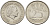 Нидерланды 25 центов 1966 Юлиана (1949-1980) KM 183 никель 66-1164