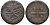 Сардиния 2 денари 1799? Карл Эммануил IV C 79 медь 4164-568