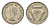 ЮАР 3 пенса 1954 Елизавета II (1952-2022) KM 47 серебро 4547-411
