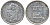 Венесуэла 50 сентимо 1990 Y 41a сталь плакированная никелем 4606-341