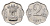 Индия 2 пайса 1977 KM 13.6 алюминий UNC 4690-128