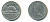 Канада 5 центов 1987 Елизавета II (1952-2022), бобер KM 60.2 a медно-никель 177-1241