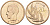 Бельгия 20 франков 1980 Belgie KM 160 никель бронза UNC 189-935