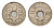 Франция 5 сантимов 1936 KM 875 медно-никель 4651-856