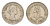 Родезия и Ньясаленд 3 пенса 1964 Елизавета II (1952-2022), цветок глориоза KM  3 медно-никель  4640-931