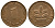 ФРГ 1 ПФЕННИГ 1982 F KM 105, J.380 сталь плакированная медью 179-1027