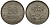 Черногория 20 пара 1914 Никола I Петрович (1860-1910-1918) KM 19 никель UNC 441-812