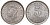 Британская Малайя 5 центов 1945 Георг VI (1937-1952) KM 3a серебро 53-163