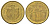 Сербия 5 динаров 2016 KM 56a сталь плакированная латунью 4671-221