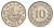 Мальта 10 центов 1972 баржа Великого магистра KM 11 медно-никель 25-2423