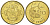 Сейшельские Острова (Сейшелы) 10 центов 1997 KM 48 латунь UNC 4618-1154