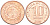 Филиппины 10 сентимо 2006 KM 270 сталь плакированная медью UNC 4614-525