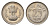 Индия 25 пайс 1976 KM 49.1 медно-никель UNC 4690-216