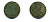 Россия деньга 1737 Анна Иоанновна (1730-1740) Биткин 293 медь 86-851