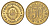 Югославия 50 пара 1980 KM 46 медь цинк aUNC 4575-716