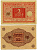 ГЕРМАНИЯ 2 МАРКИ 1920 1 МАРТА 1920, ВЕЙМАРСКАЯ РЕСПУБЛИКА, КРАСНАЯ, СЕРИЯ 83 Pick 59, Rosenberg 65b бумага 7523-1-1-1