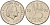 Нидерланды 25 центов 1970 Юлиана (1949-1980) KM 183 никель    4598-457