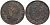 Румыния 5 бани 1883 Кароль I (1881-1914) KM 19 медь 4141-421