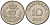 Дания 10 эре 1953 N; S, Фредерик IX (1947-1972) KM 841.1 медно-никель 4564-1216