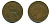 Великобритания 1 пенни 1938 Георг VI (1936-1952) KM 845, Spink 4114 бронза 37-413
