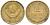 СССР 1 копейка 1991 М KM 126a, Schoon 75a латунь UNC 4613-317