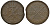 Швеция 2 эре 1768 Адольф Фредерик (1751-1771) S.M. диаметр 34 мм, вес 28,3 гр, последний год чеканки данного типа KM 461 медь 4179-334