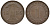 Германия 1 рейхспфенниг 1936 D KM 37, J. 313 бронза 4124-133