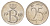 Бельгия 25 сантимов 1968 Belgique, Бодуэн I (1951-1993) KM 153.1 медно-никель 4625-424
