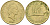 Новая Зеландия 2 доллара 1990 Елизавета II (1952-2022), большая белая цапля KM 79 алюминиевая бронза 53-935