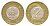 Польша 2 злотых 1995 Y 283 биметалл 4381-924