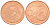 Нидерланды 5 евроцентов 2008 KM 236 сталь плакированная медью UNC 186-244