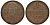 Ганновер 1 пфенниг 1839 S, Эрнст Август (1837-1851) KM 173.3, AKS 128, J. 54 медь 75-1367